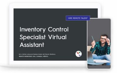 Inventory Control Specialist Virtual Assistant