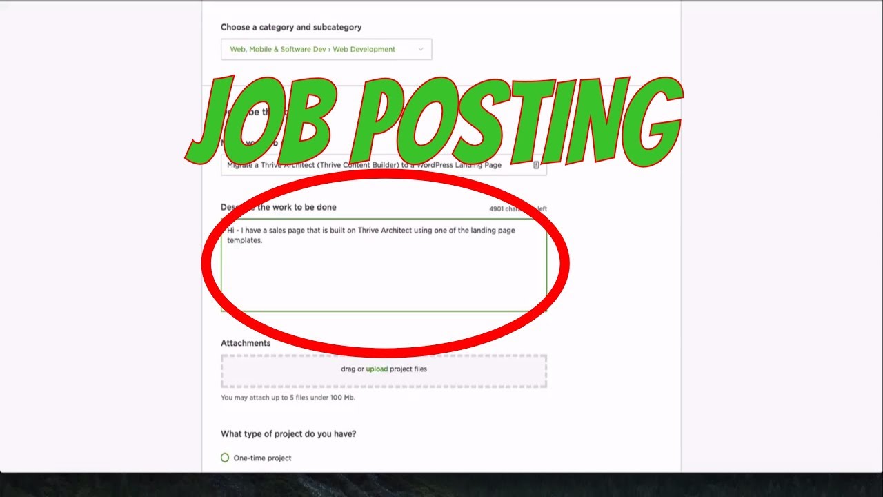 Hiring a WordPress Developer on Upwork (for a sales page) Image