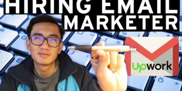 Hiring/Outsourcing Email Marketing - Upwork VA Image