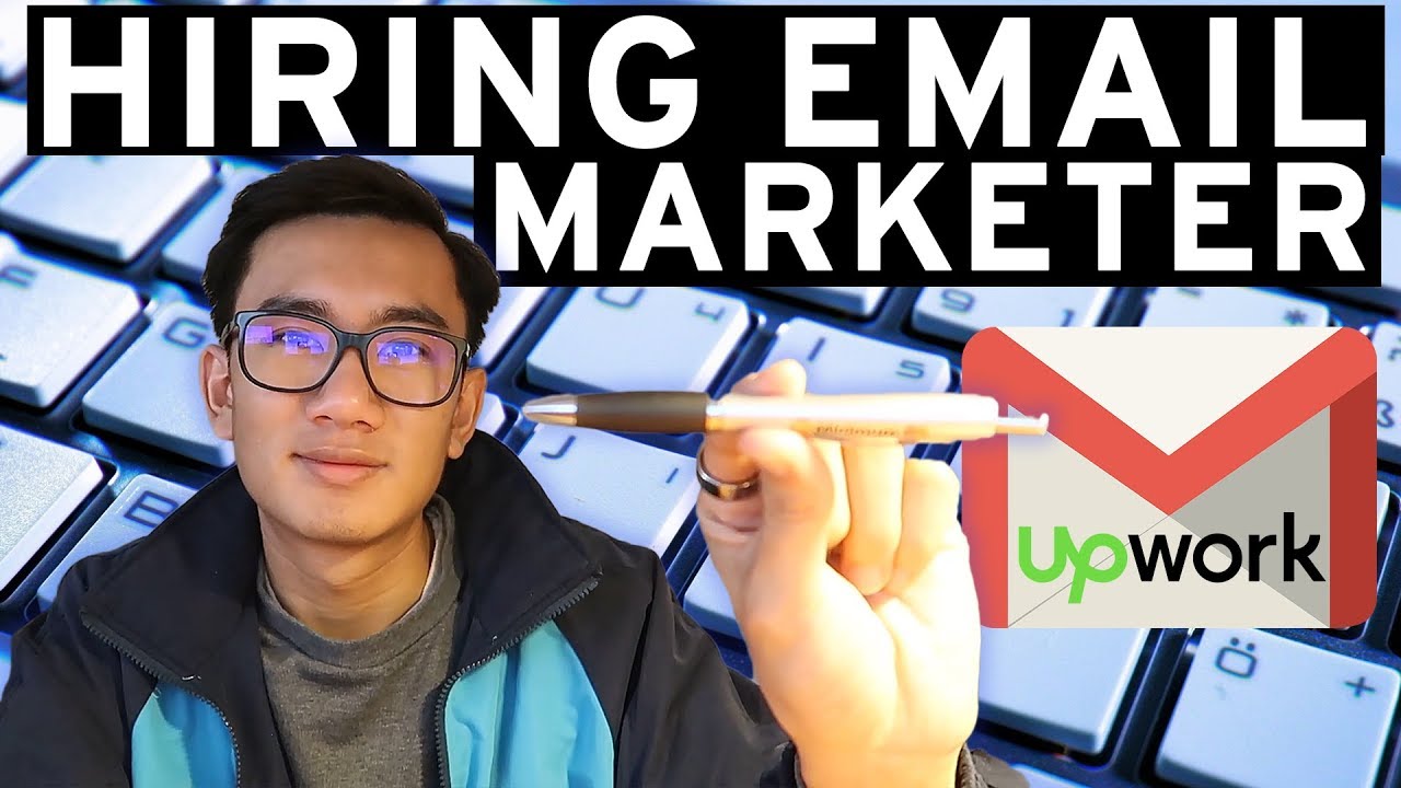 Hiring/Outsourcing Email Marketing - Upwork VA Image