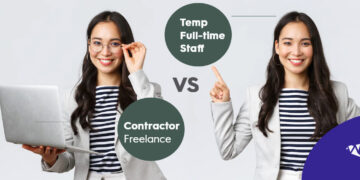 How Does Contractors differ from Temporary Full-time Staff?