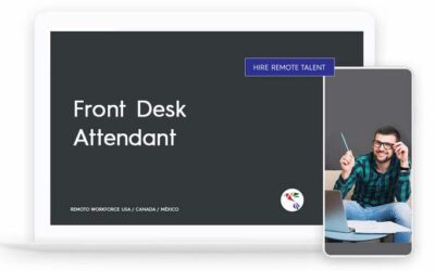 Front Desk Attendant