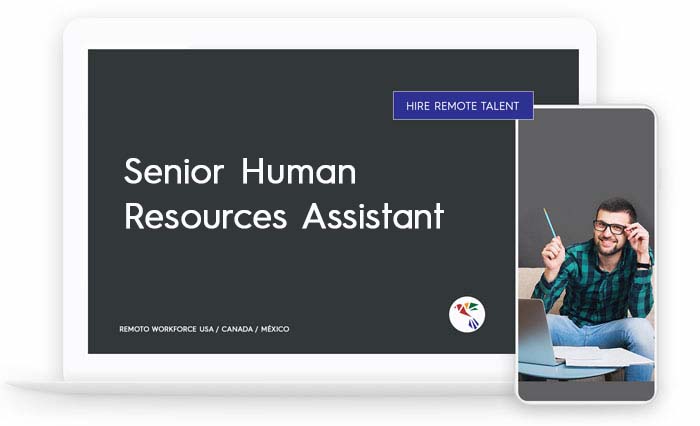 Senior Human Resources Assistant Role Description