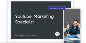 Youtube Marketing Specialist Role Description