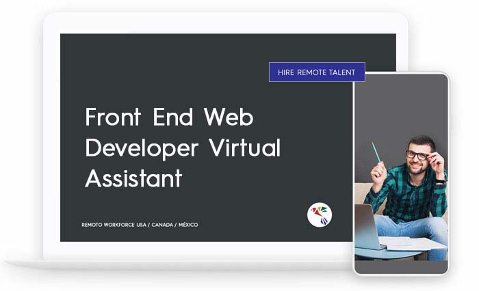 Front End Web Developer Virtual Assistant Role Description