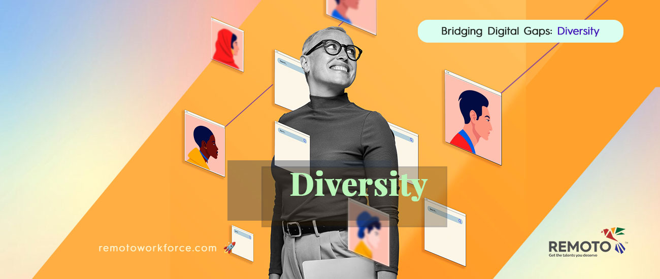 Bridging Digital Gaps: Diversity in the Remote Work Era